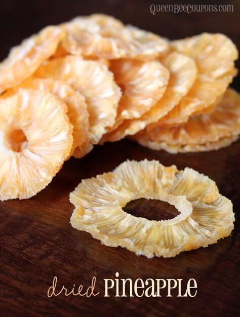 Dehydrate Pineapple